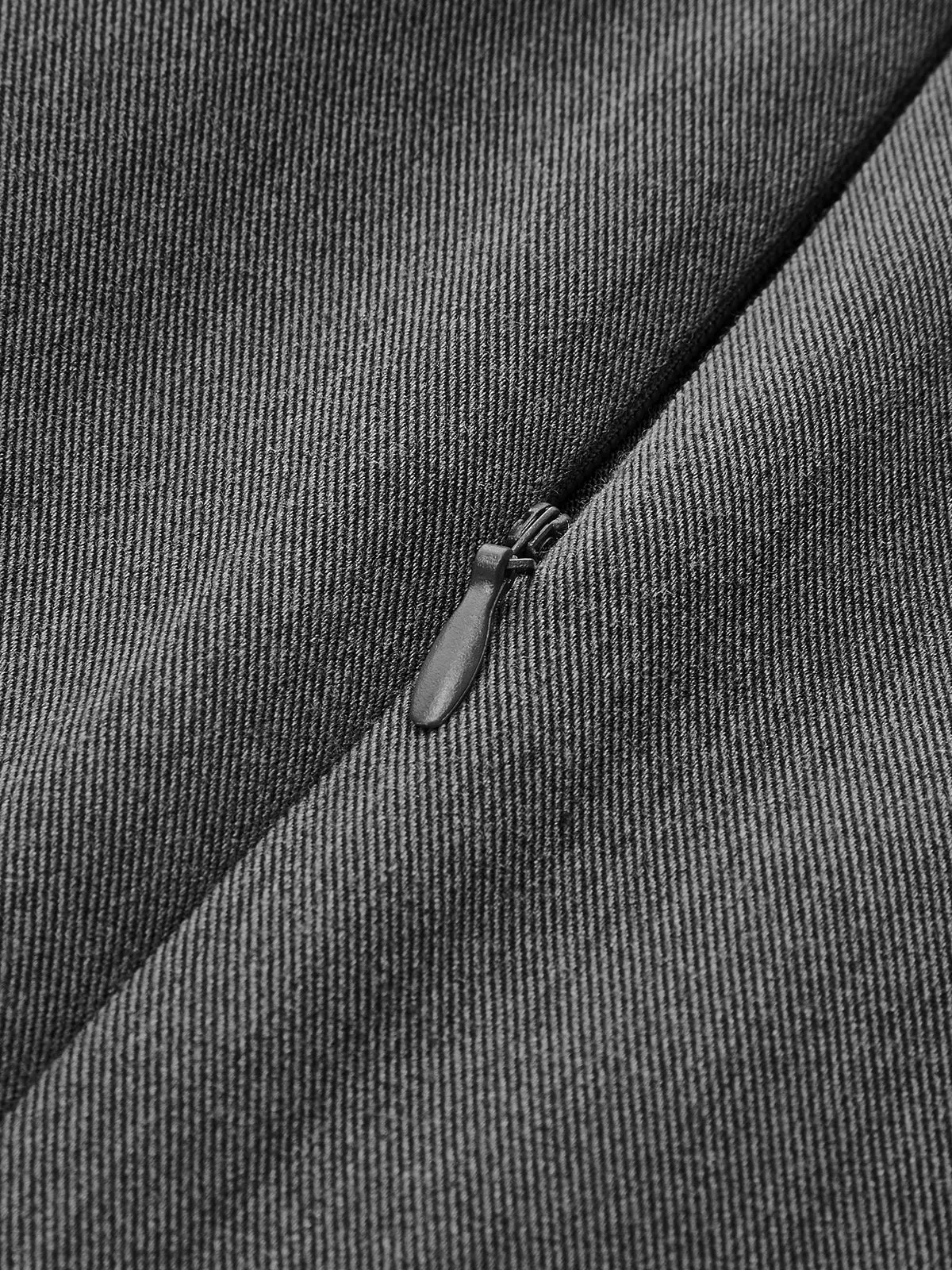 Asymmetric Ruched Midi Skirt sold by COMMENSE product image thumbnail 4