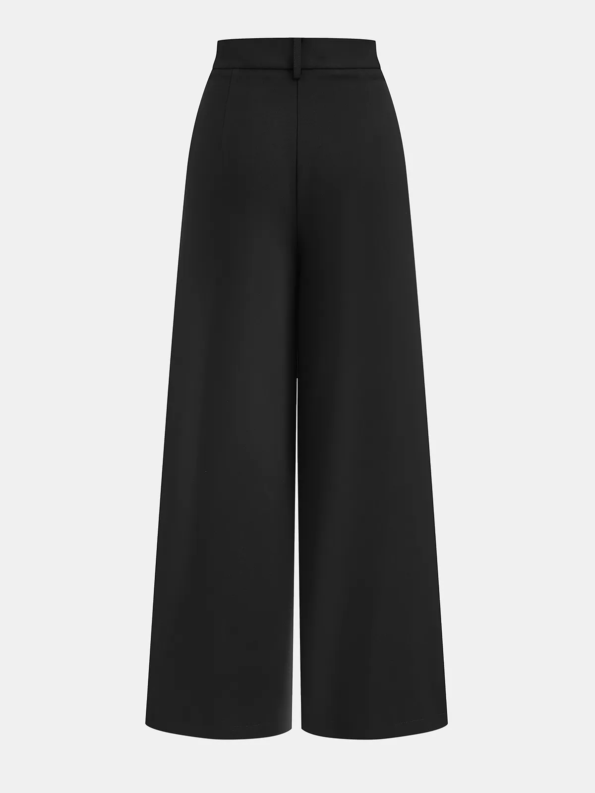 Pleated Mid-Waist Wide-Leg Pants sold by COMMENSE product image thumbnail 2