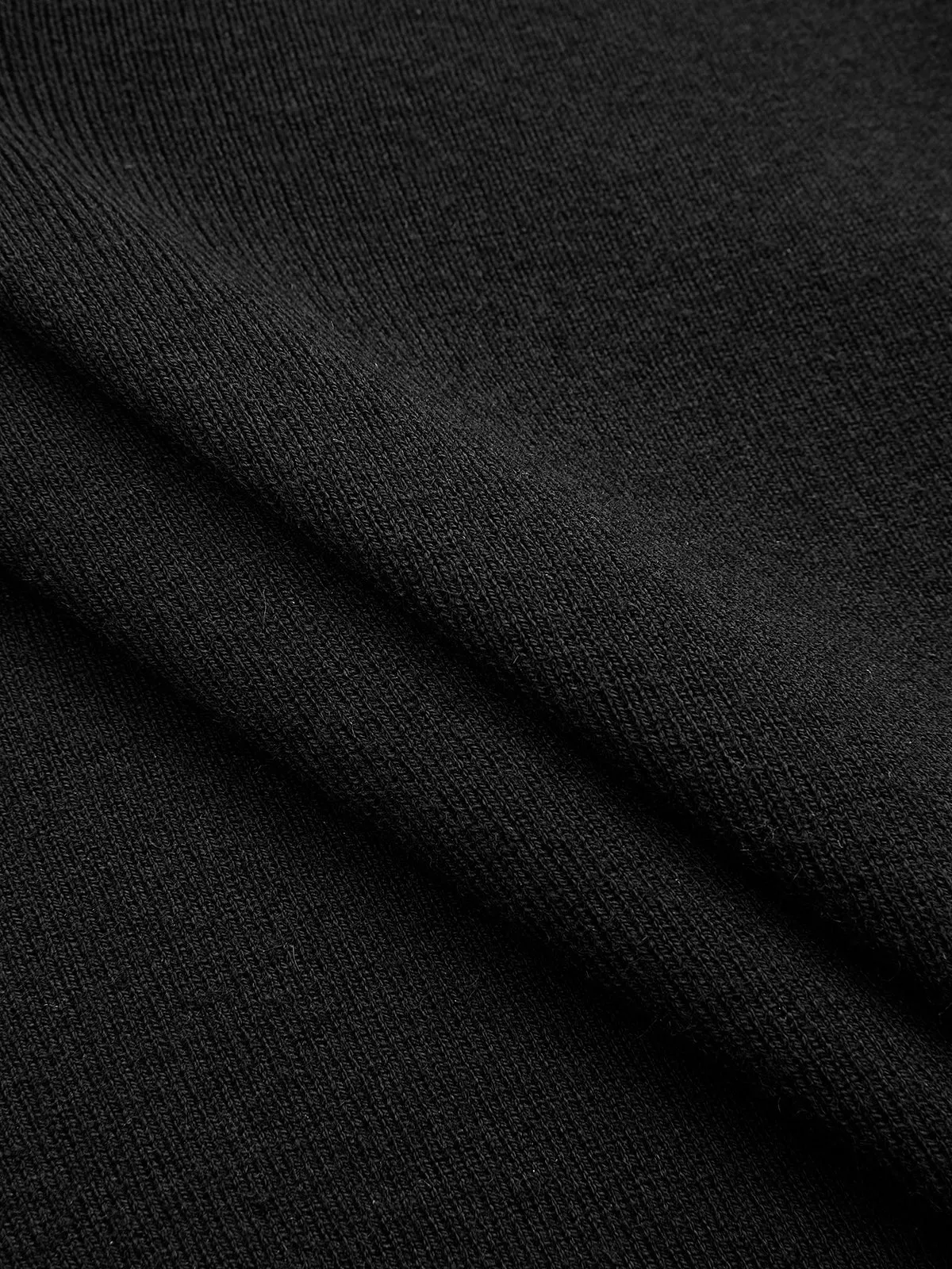 Contrast-Trim Tie-Neck Sweater Vest sold by COMMENSE product image thumbnail 3