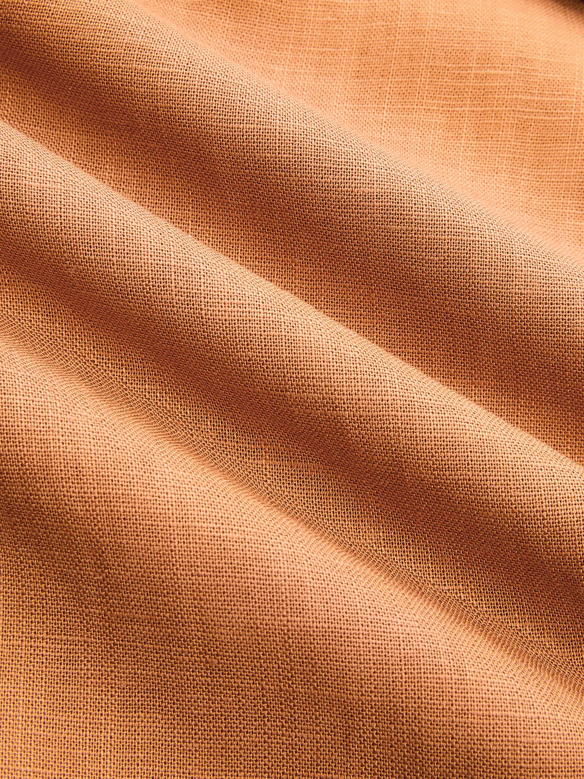 Beaded Detail Tencel Wide-Leg Pants sold by COMMENSE product image thumbnail 3