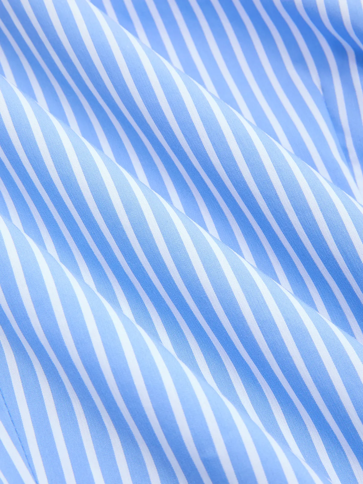 Metal Detail Flared Sleeve Striped Top sold by COMMENSE product image thumbnail 3