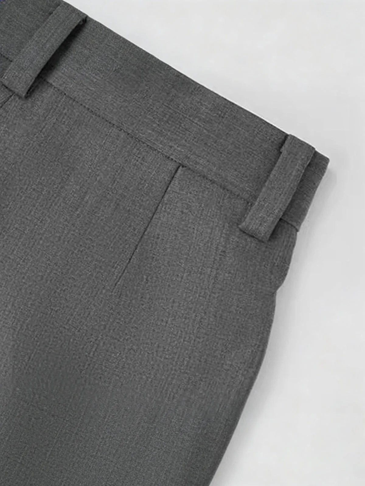 Asymmetric Pleated Wide-Leg Pants sold by COMMENSE product image thumbnail 4