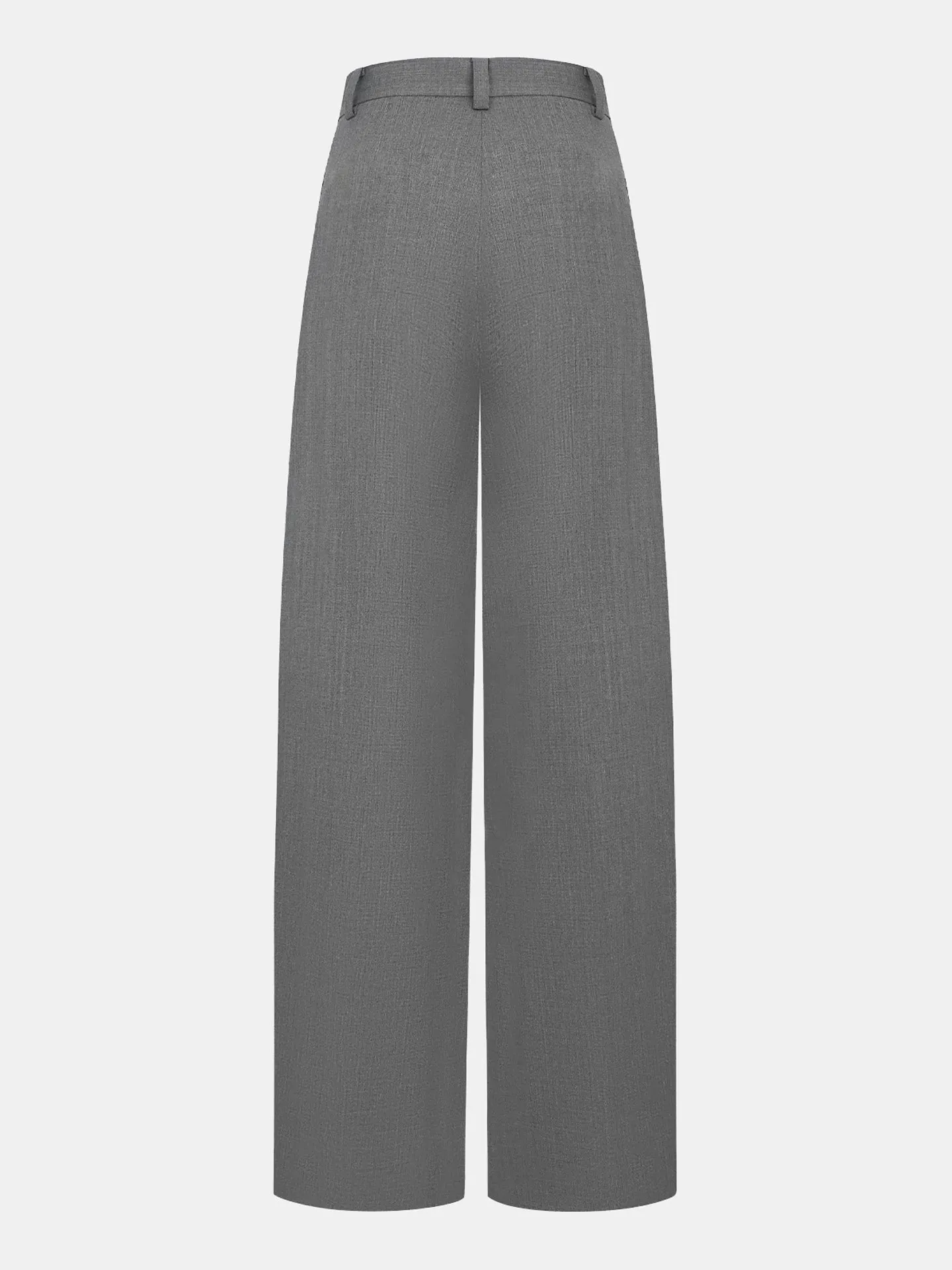 Asymmetric Pleated Wide-Leg Pants sold by COMMENSE product image thumbnail 2