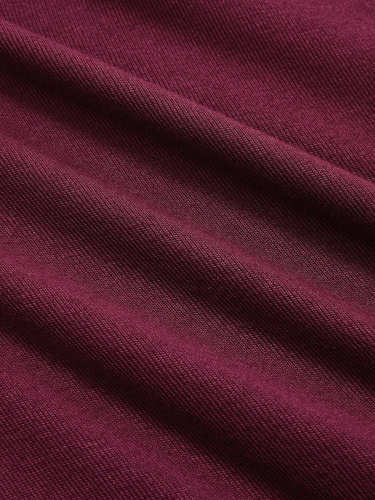 Satin Panel Long-Sleeve Fitted Mini Dress sold by COMMENSE product image thumbnail 3