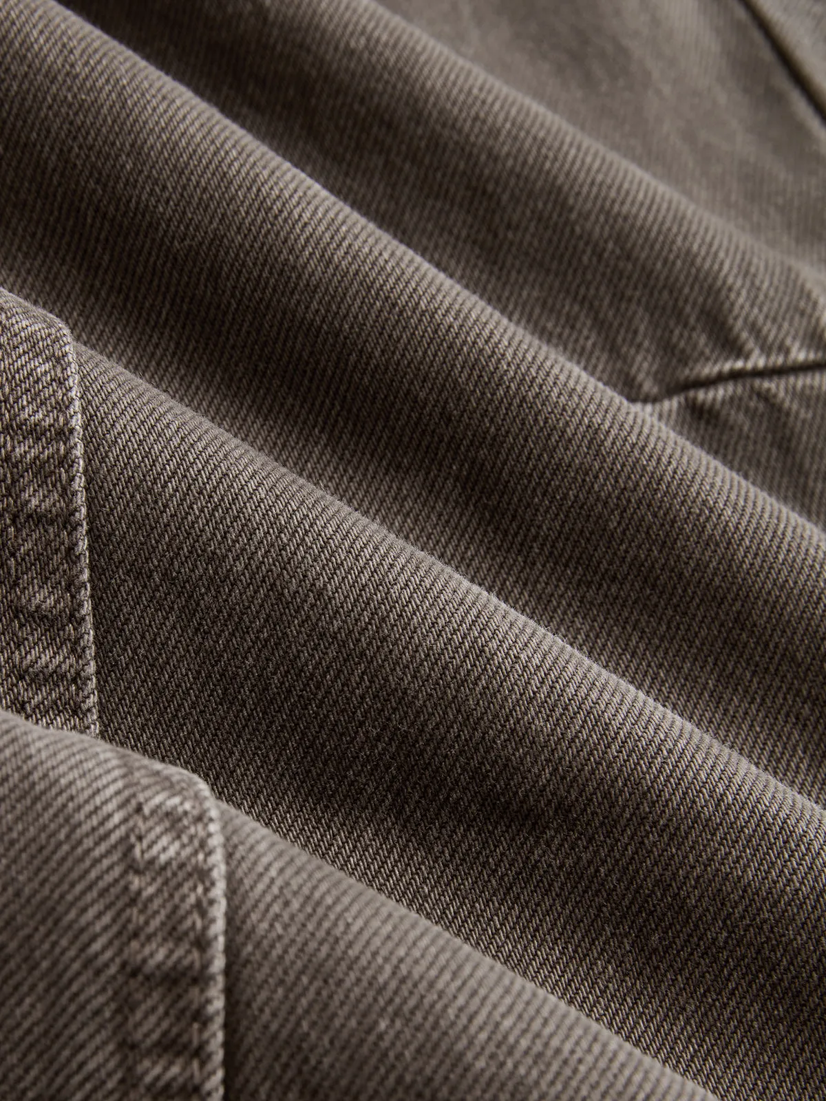 Distressed Denim Curved-Leg Pants sold by COMMENSE product image thumbnail 3