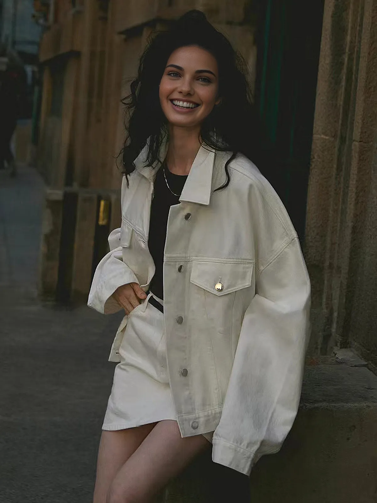 Pure Cotton Polo Jacket sold by COMMENSE product image thumbnail 3