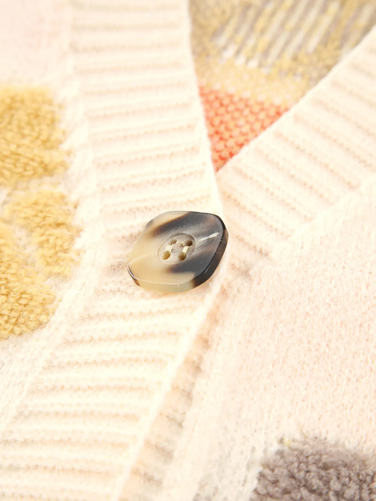 Oversized Floral Charm Cardigan sold by COMMENSE product image thumbnail 4