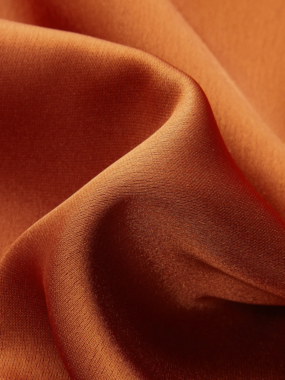 Satin V-Neck Long-Sleeve Ruched Bodysuit sold by COMMENSE product image thumbnail 3