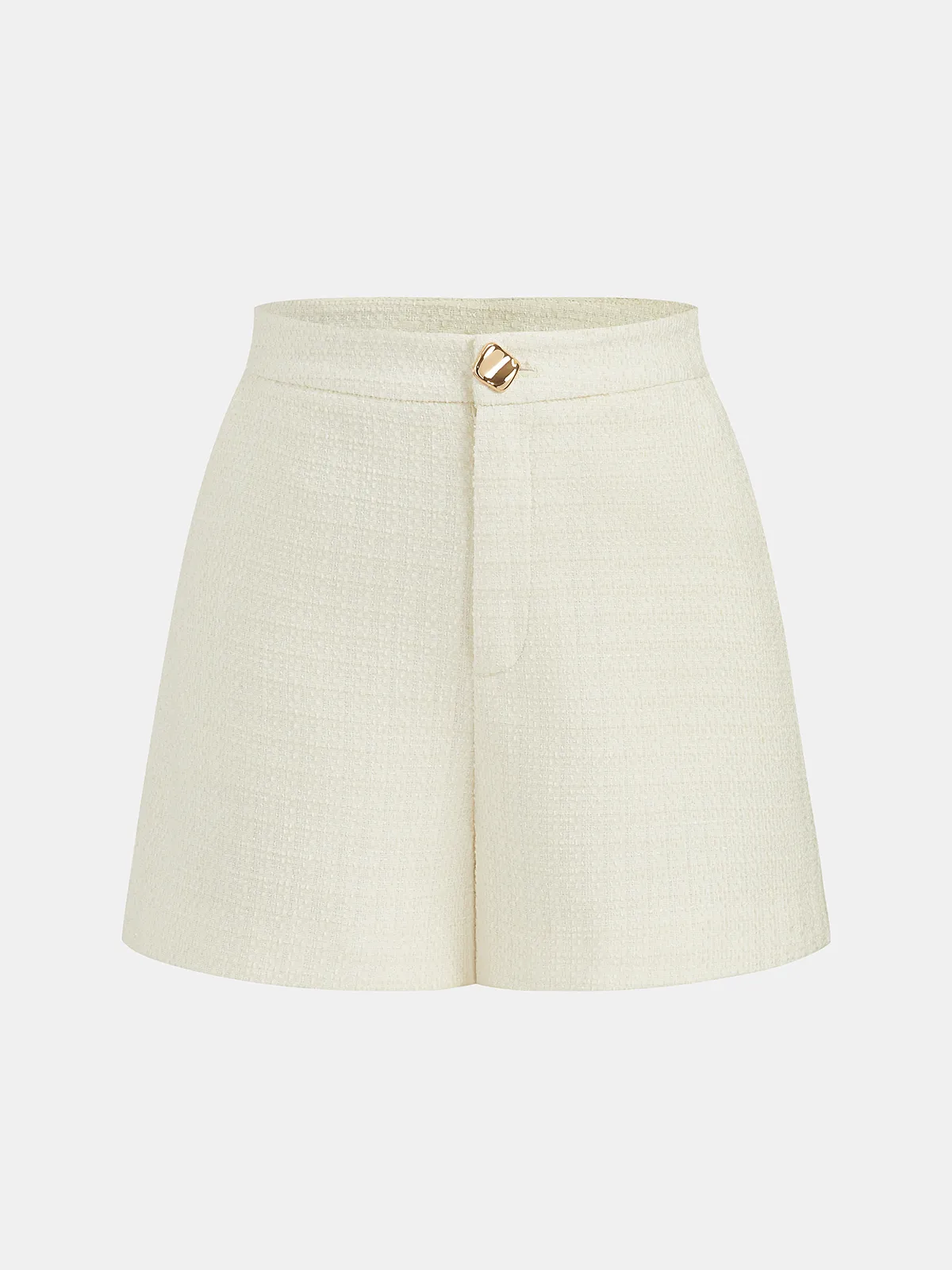 Metal Button Tweed Vest & Shorts Set sold by COMMENSE product image thumbnail 5