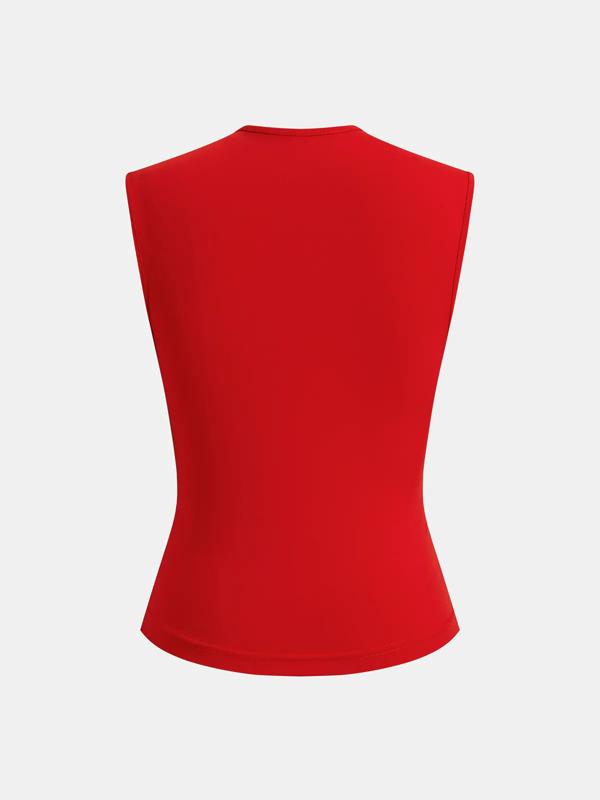 Asymmetric Ruched Top & Drawstring Pants Set sold by COMMENSE product image thumbnail 3