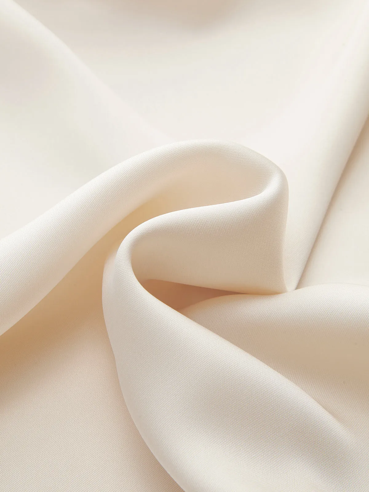 Backless Satin Long-Sleeve Blouse sold by COMMENSE product image thumbnail 3