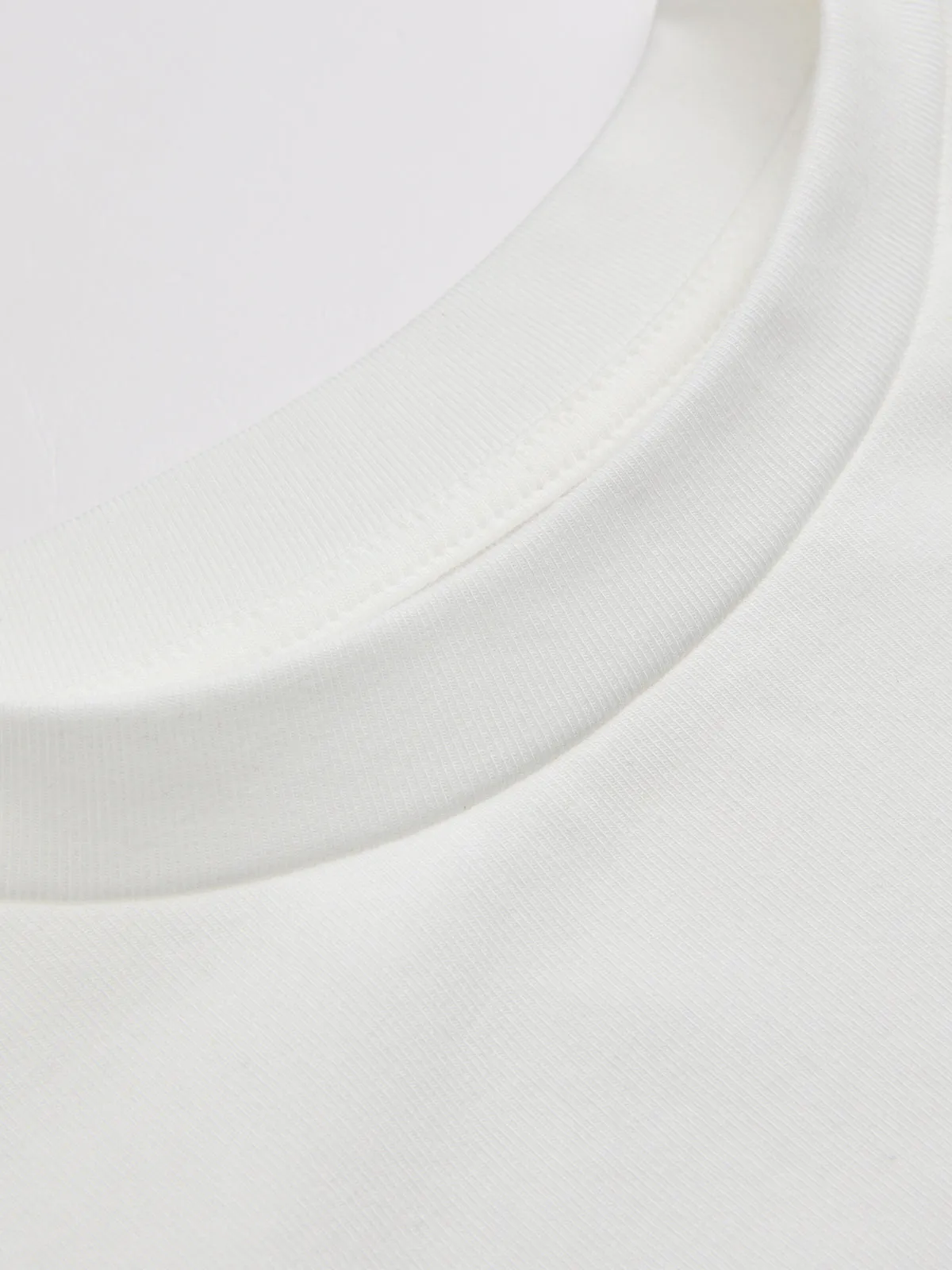 Cotton-Blend Knot-Front Cropped Top sold by COMMENSE product image thumbnail 4