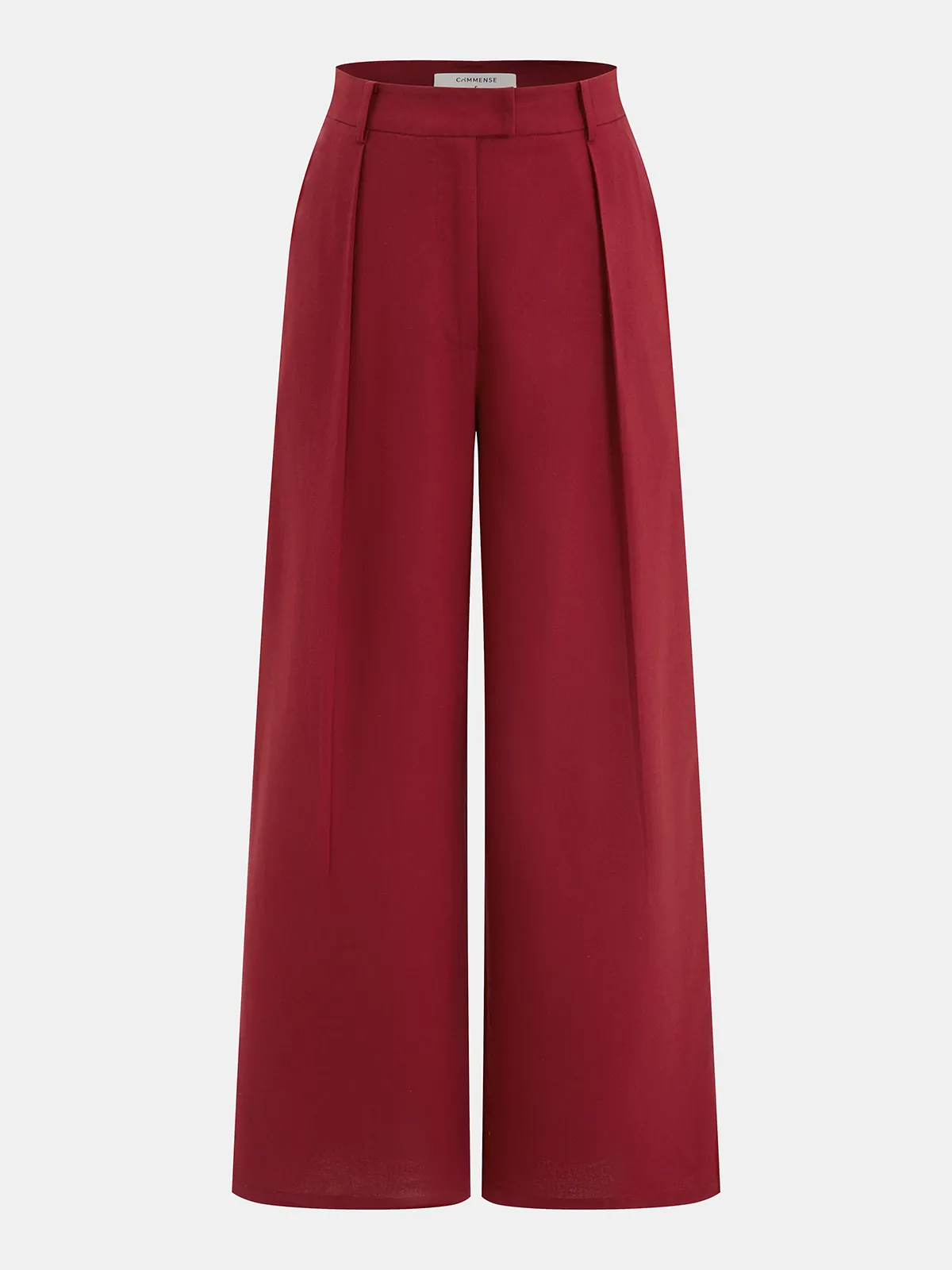 Belted Sleeveless Top & Wide Leg Pants Set sold by COMMENSE product image thumbnail 4