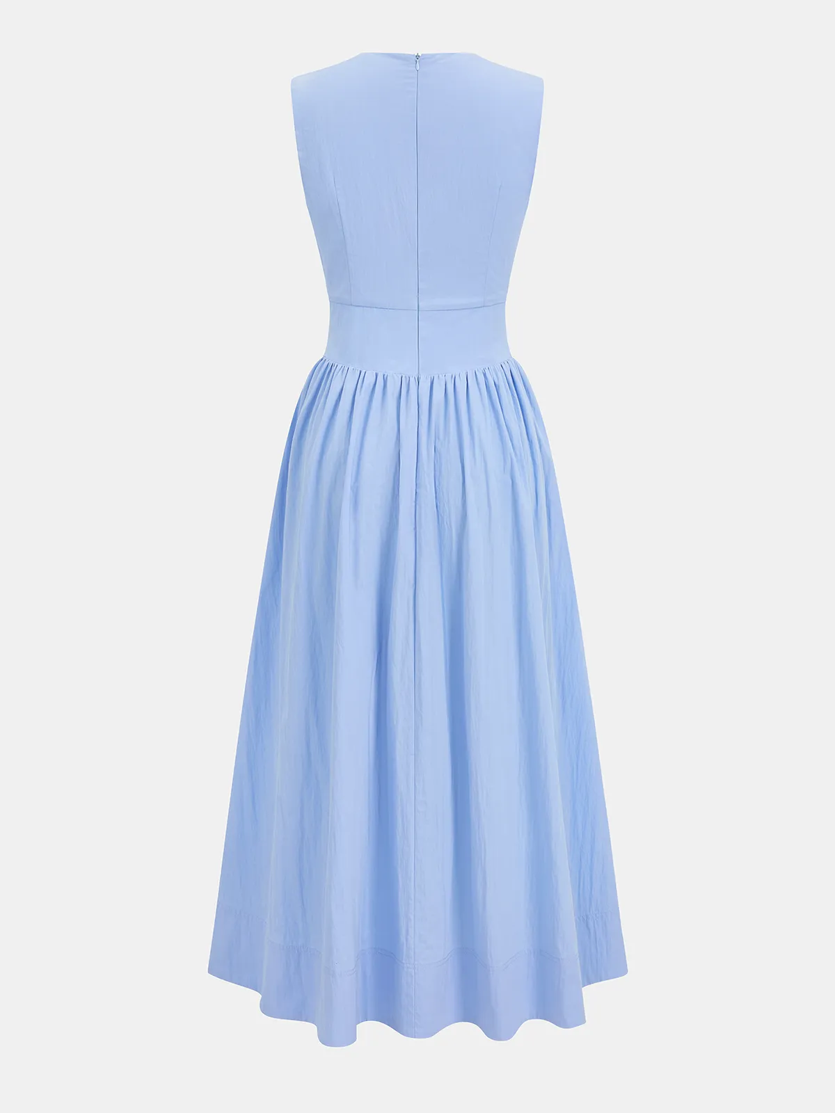 Decorative Detail Sleeveless Maxi Dress sold by COMMENSE product image thumbnail 2