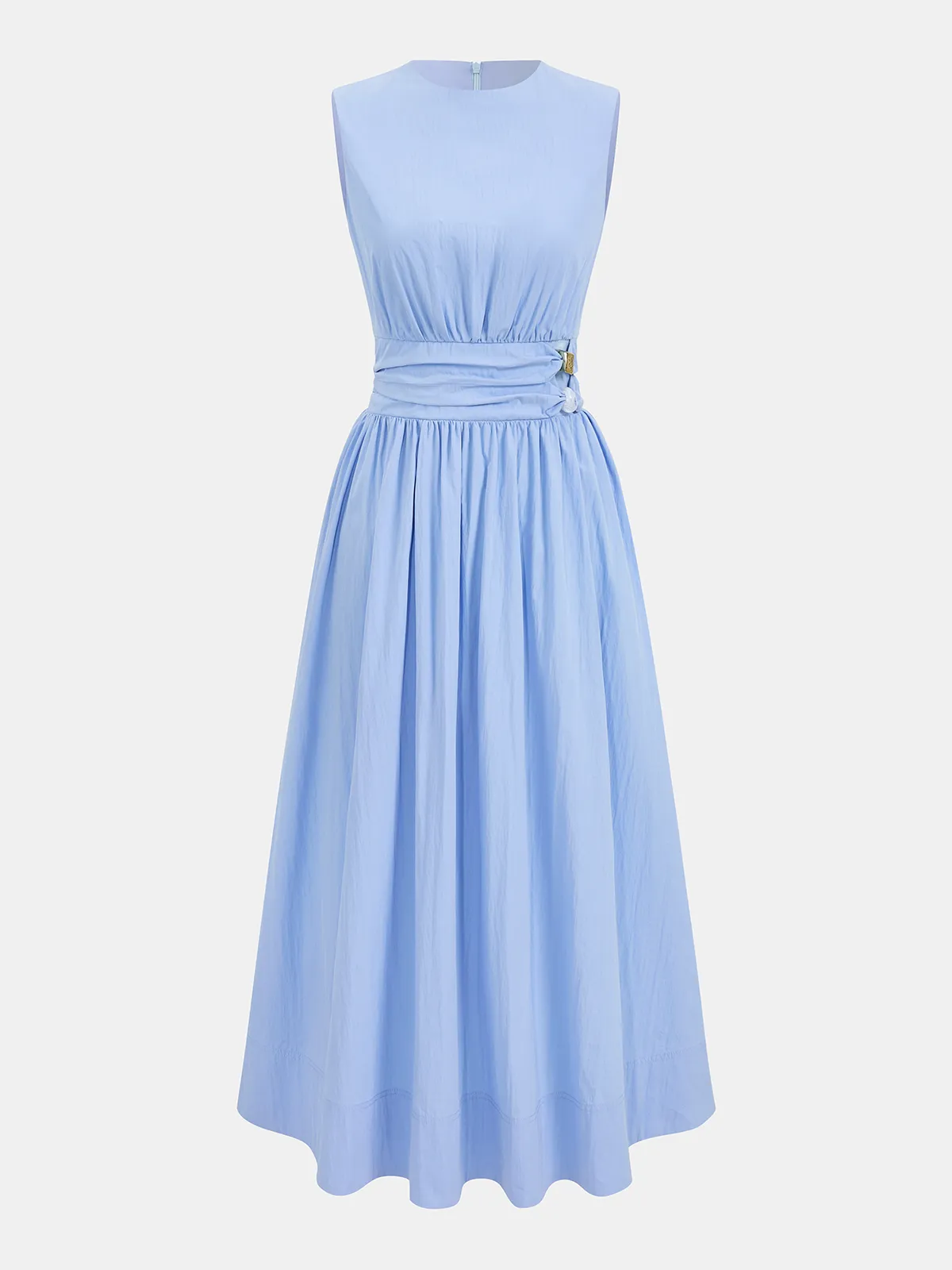 Decorative Detail Sleeveless Maxi Dress sold by COMMENSE