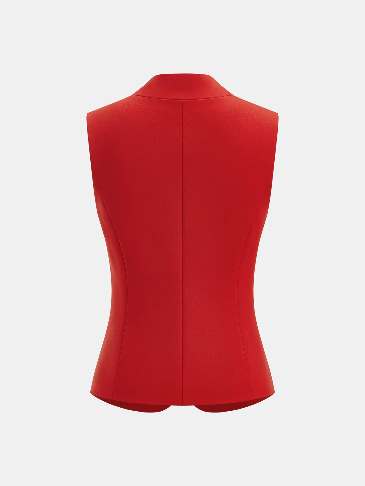 Metal Detail Sleeveless Blazer Vest sold by COMMENSE product image thumbnail 2