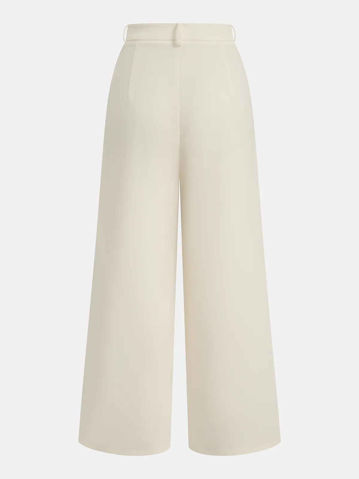 Semi-Sheer Sleeveless Belted Top & Pleated Pants Set sold by COMMENSE product image thumbnail 5