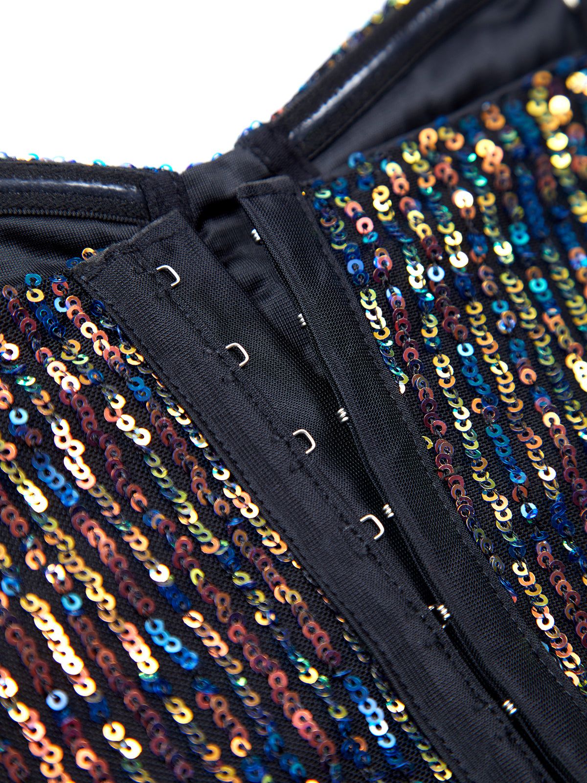 Sequin Glitter Corset sold by COMMENSE product image thumbnail 5