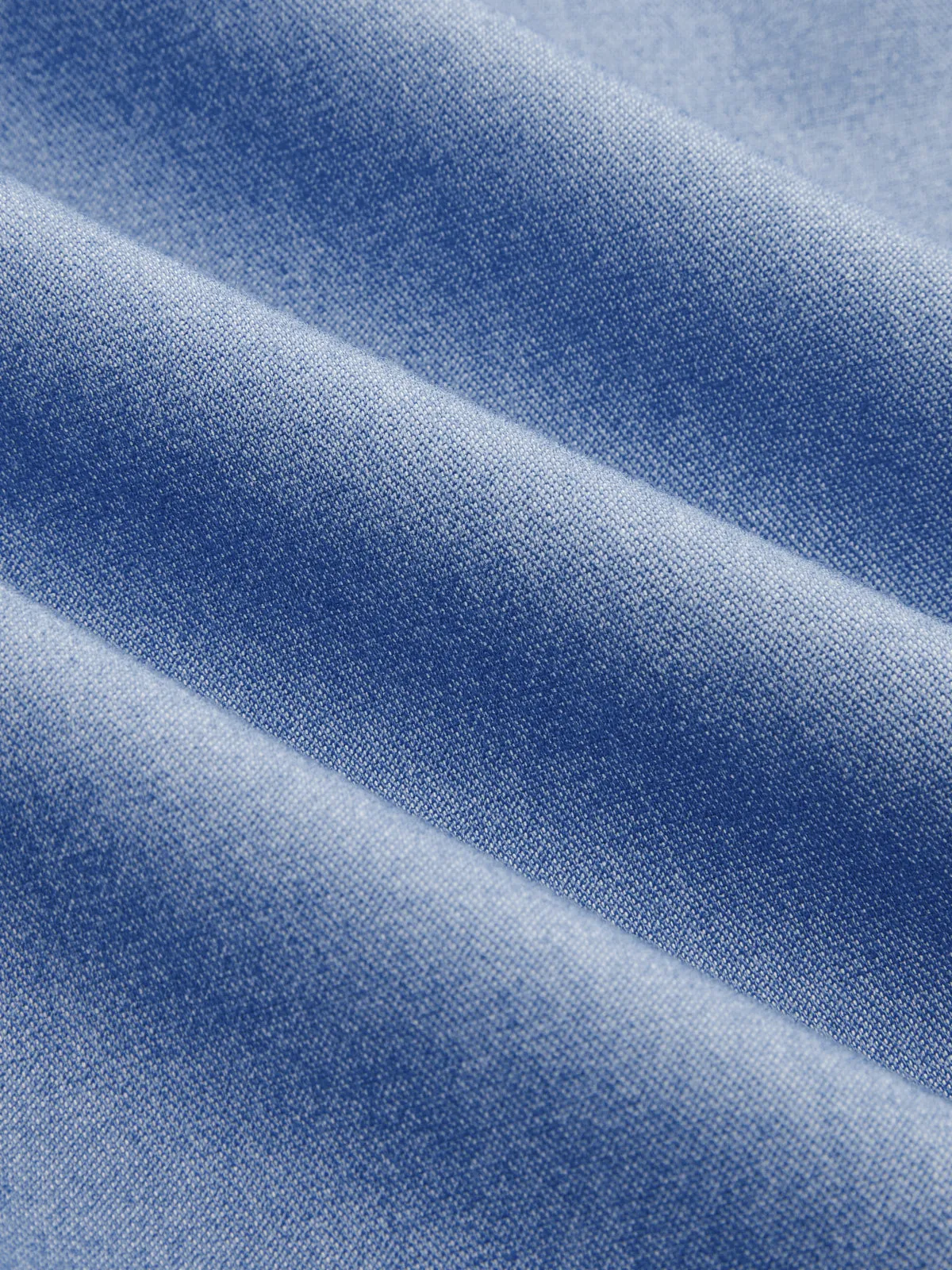 Denim Ruffle Hem Shirt Dress sold by COMMENSE product image thumbnail 4