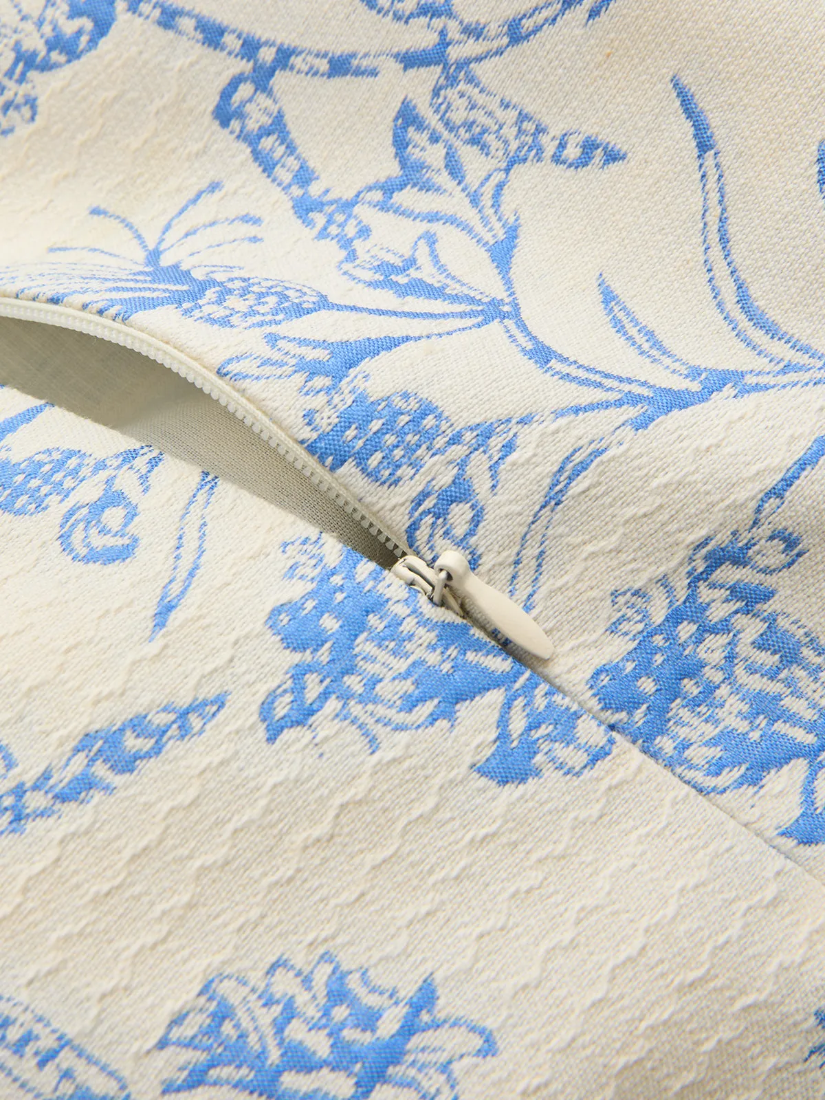 Sleeveless Floral Belted Asymmetrical Dress sold by COMMENSE product image thumbnail 5