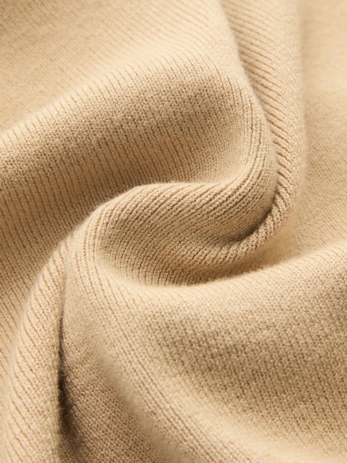 Off-Shoulder Cinched Waist Knit Dress sold by COMMENSE product image thumbnail 3