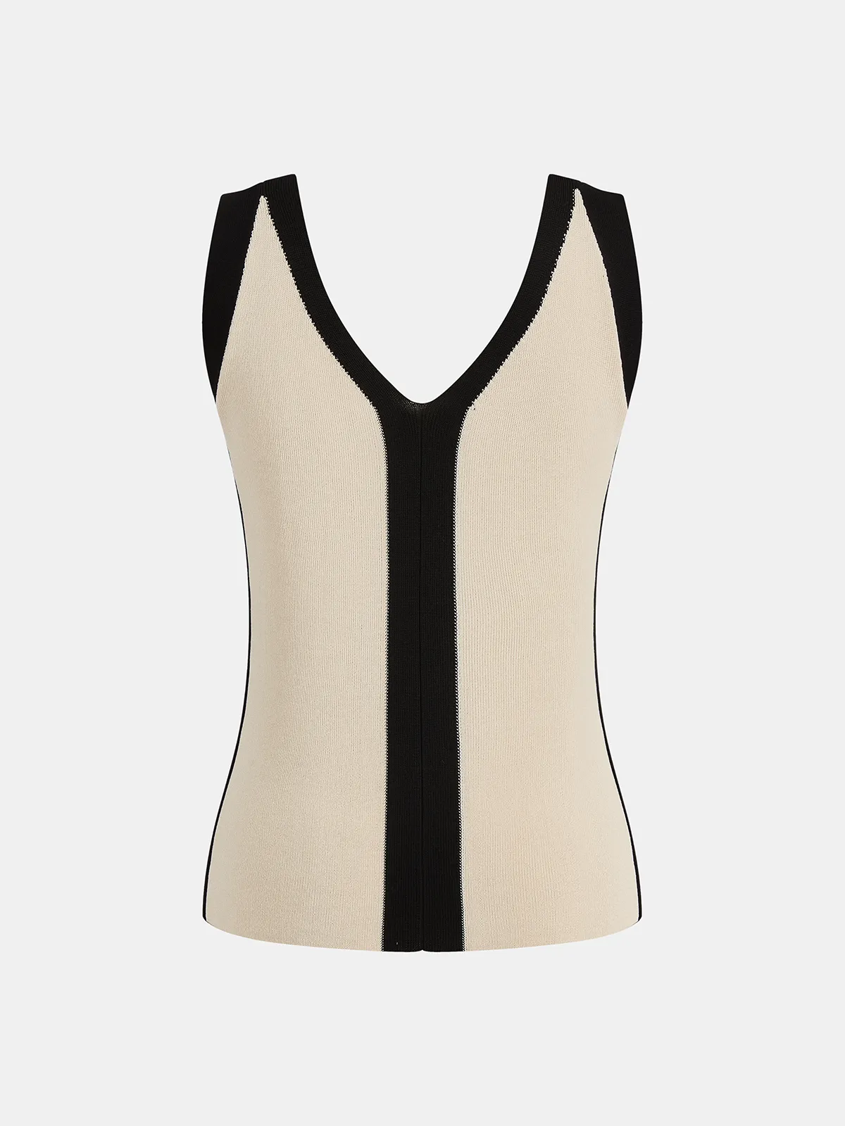 Color Block Knit Tank Top & Pants Set sold by COMMENSE product image thumbnail 4