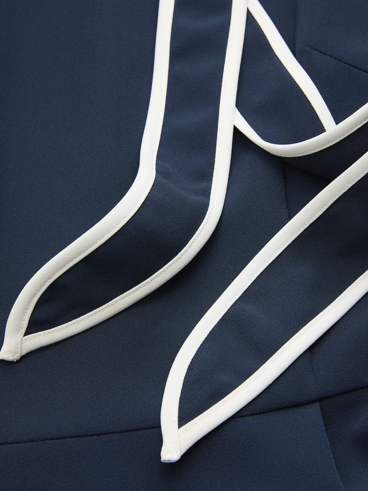 Tie-Neck Sleeveless Maxi Dress sold by COMMENSE product image thumbnail 4