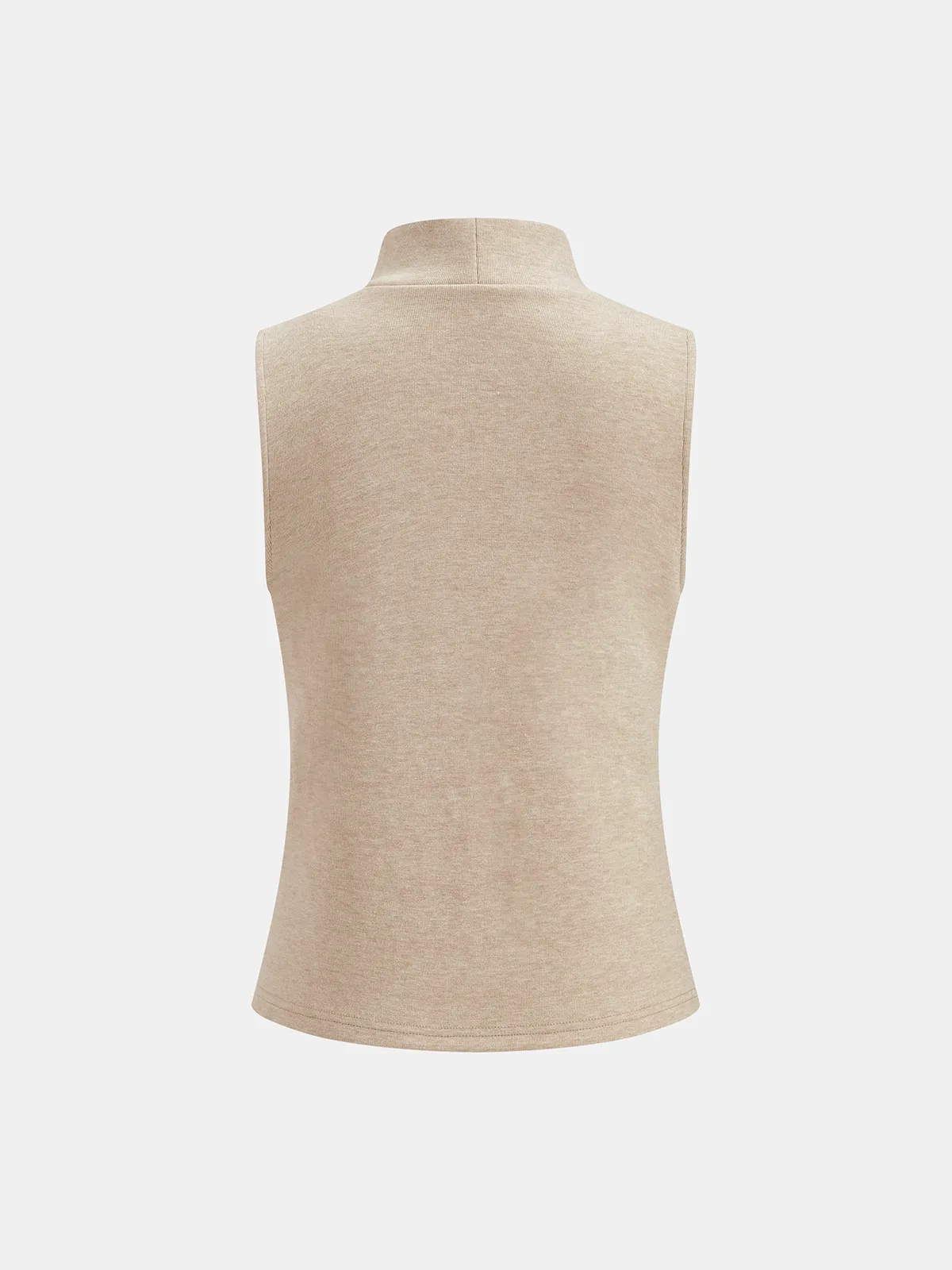 Seam Detail Mock Neck Tank & Pants Set sold by COMMENSE product image thumbnail 3