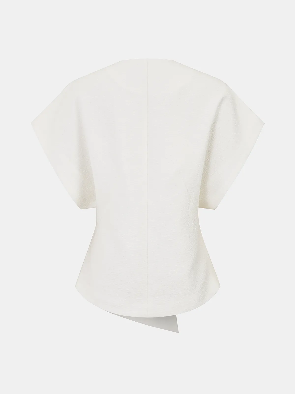 Jeweled Short Sleeve V-Neck Top sold by COMMENSE product image thumbnail 2