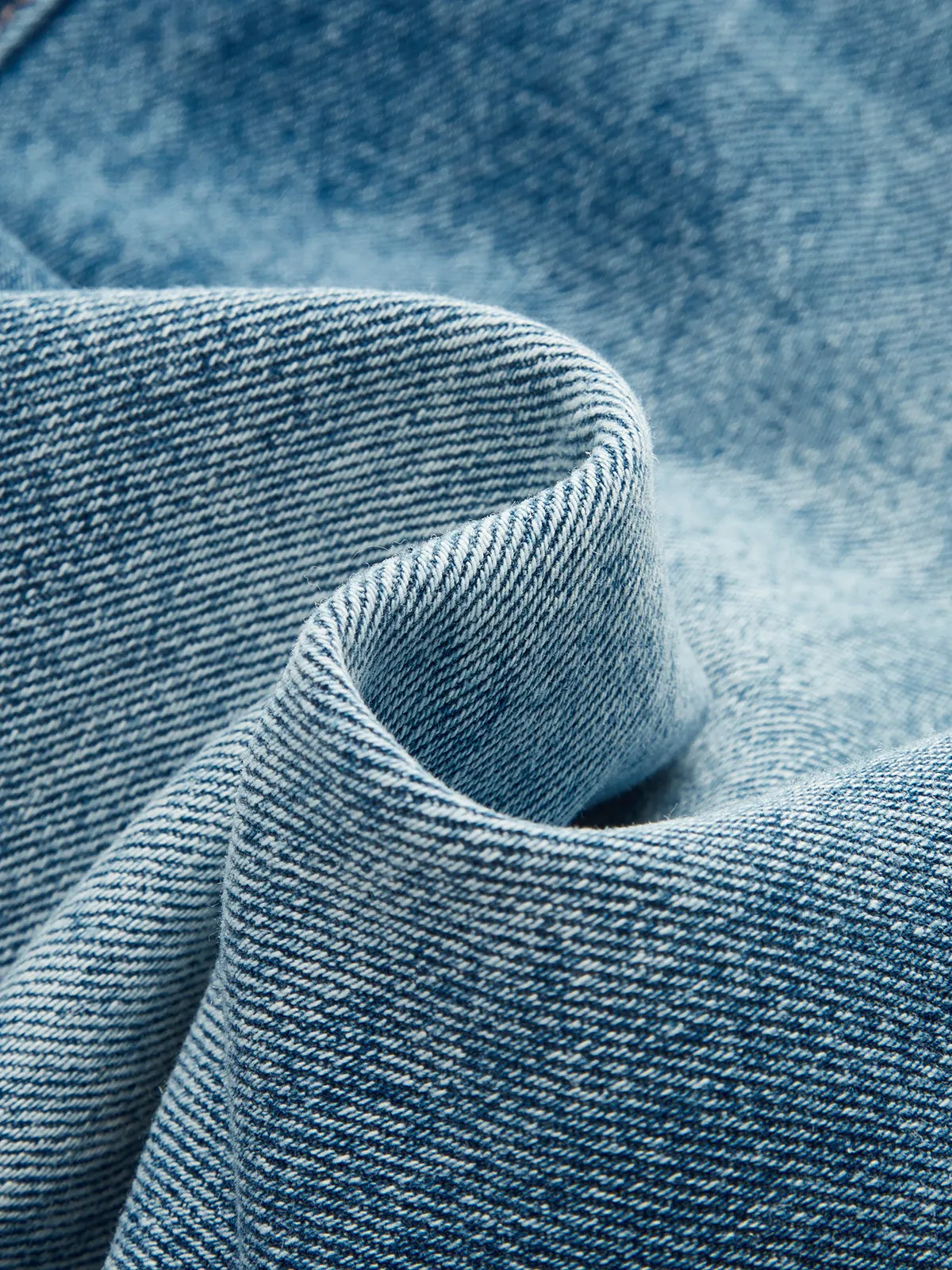 High-Waist Wide-Leg Denim Pants sold by COMMENSE product image thumbnail 3