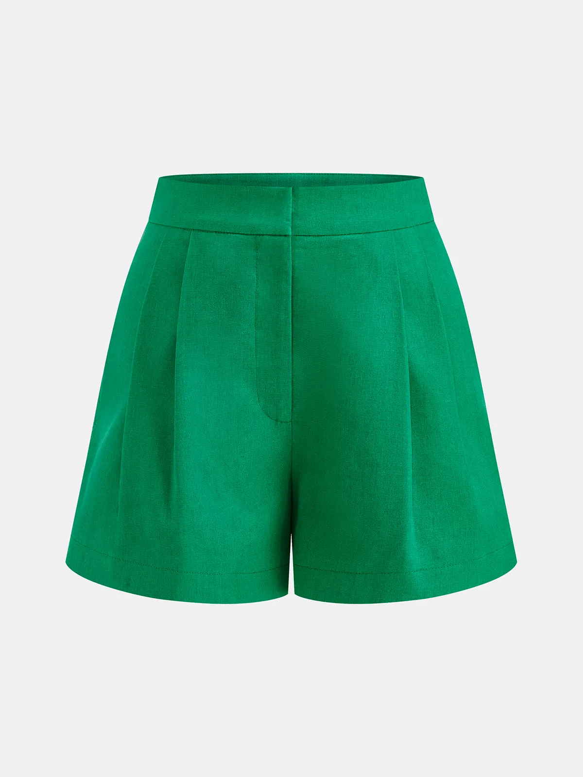 Linen-Cotton Blazer Vest & Tailored Shorts Set sold by COMMENSE product image thumbnail 5