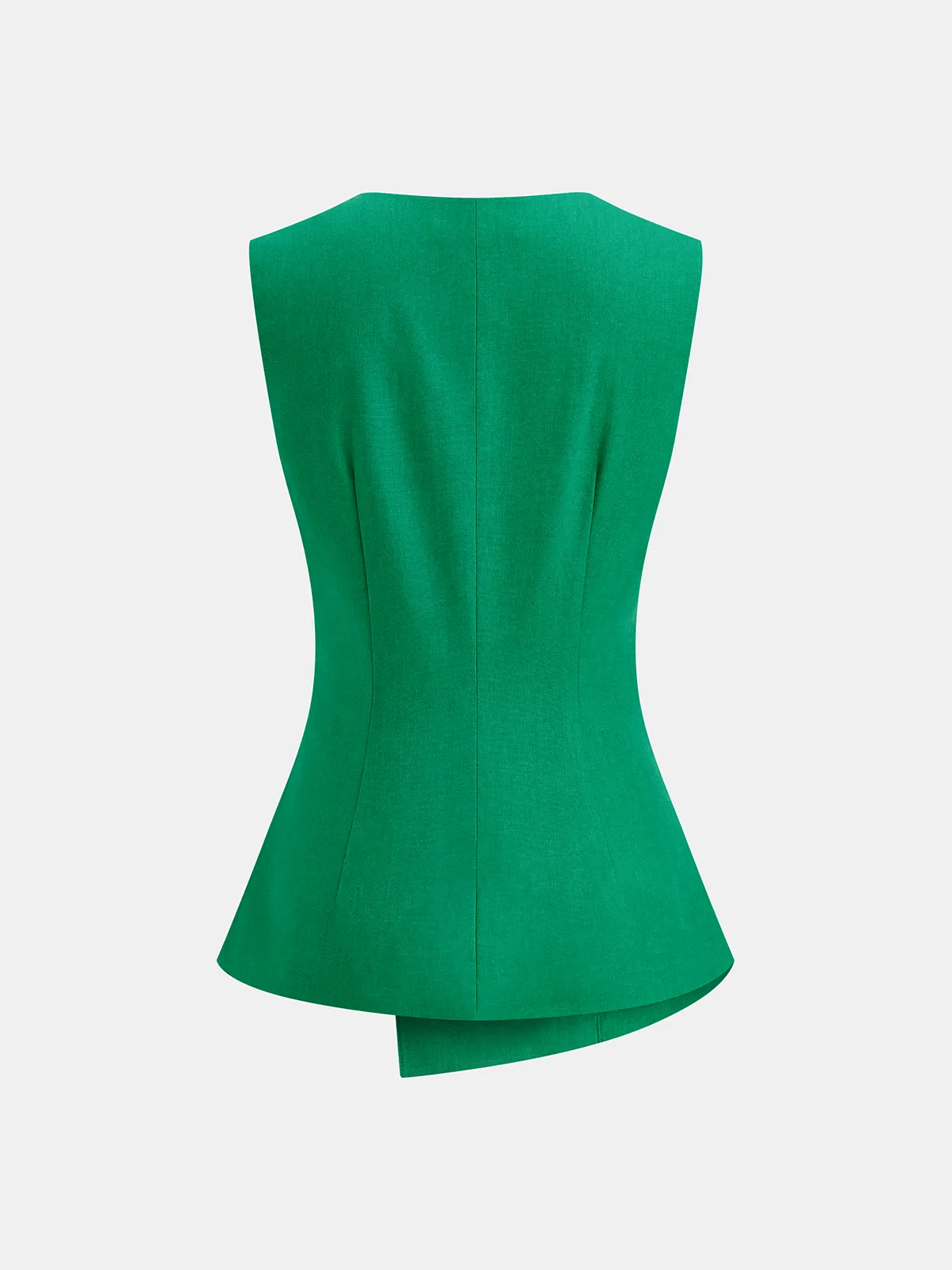 Linen-Cotton Blazer Vest & Tailored Shorts Set sold by COMMENSE product image thumbnail 4