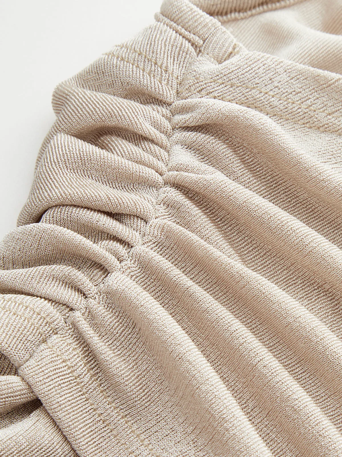 Asymmetrical Draped Ruched Top sold by COMMENSE product image thumbnail 3