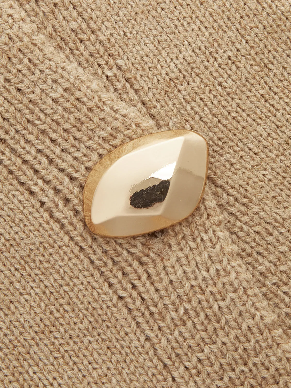 Metal Button Wool Blend Sweater Vest sold by COMMENSE product image thumbnail 5