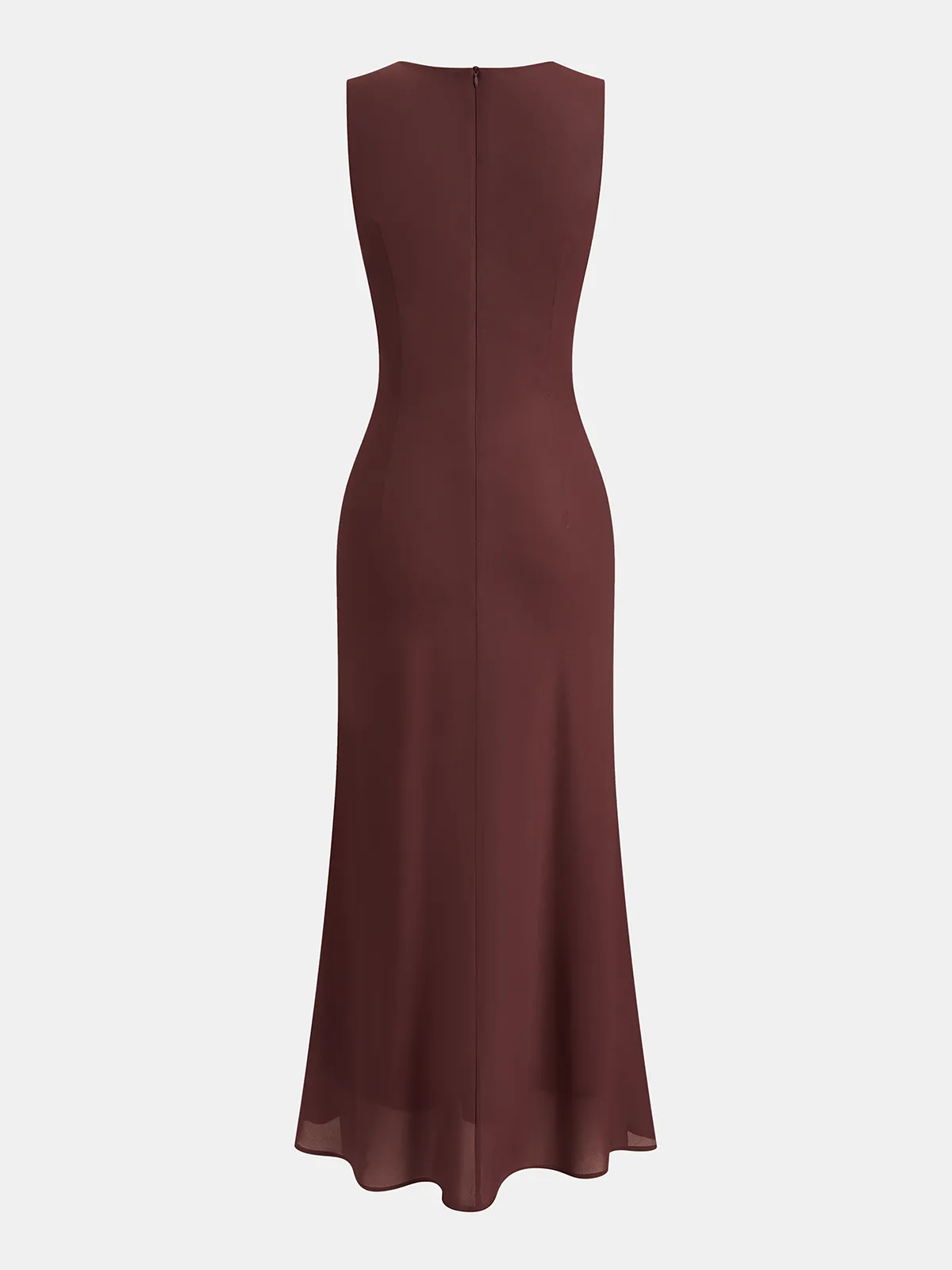 Sleeveless Floral Print Maxi Dress sold by COMMENSE product image thumbnail 2