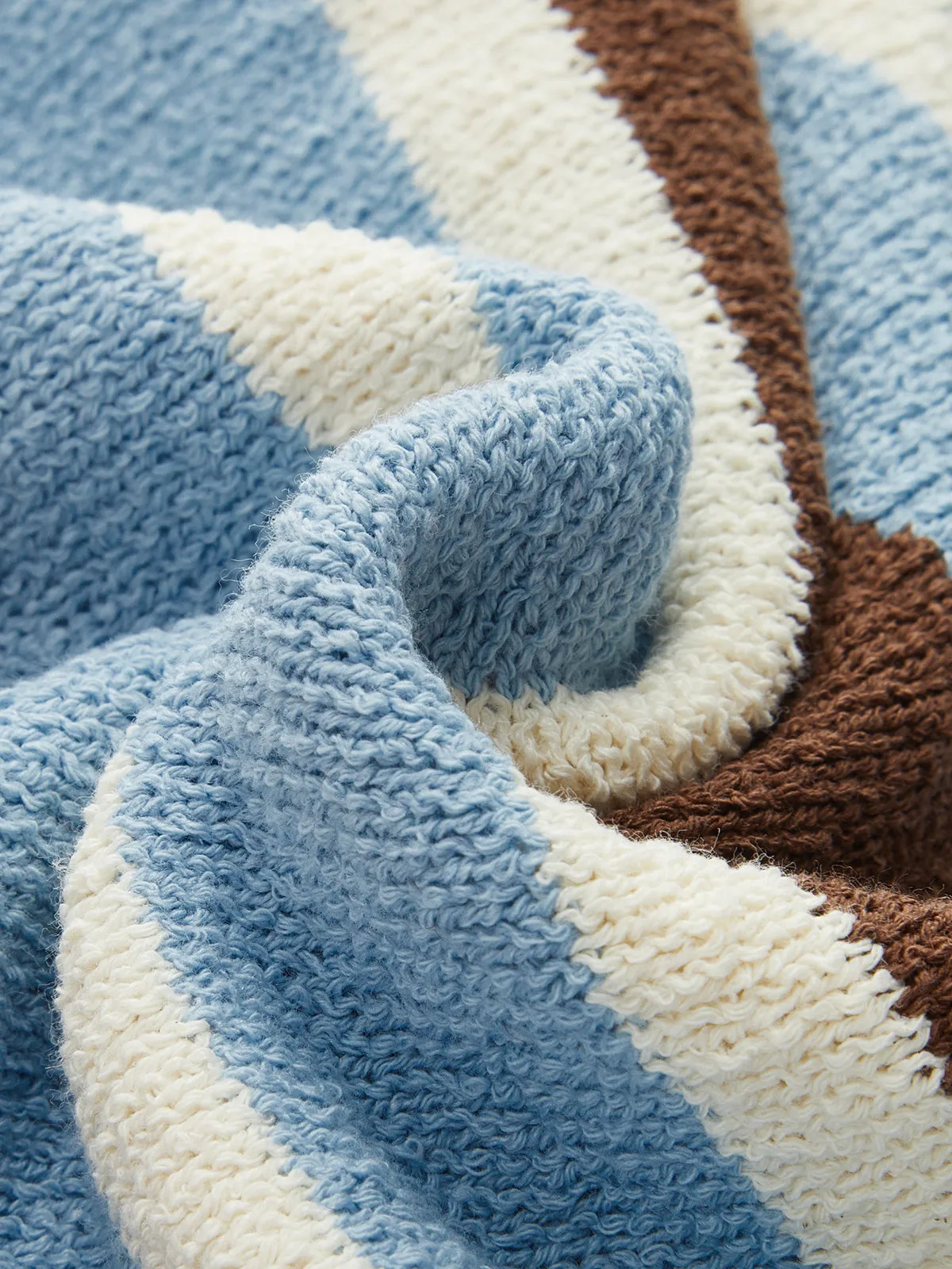 Striped Ruffle Hem Sleeveless Knit Top sold by COMMENSE product image thumbnail 3