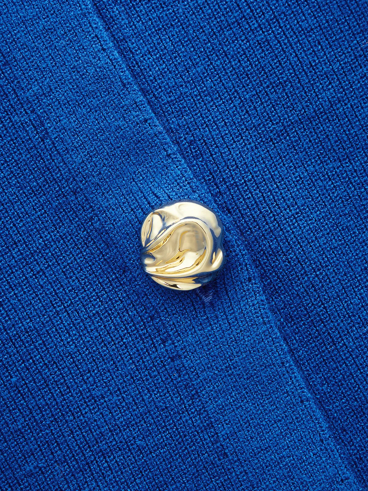 Short Sleeve Button-Front Knit Top sold by COMMENSE product image thumbnail 4