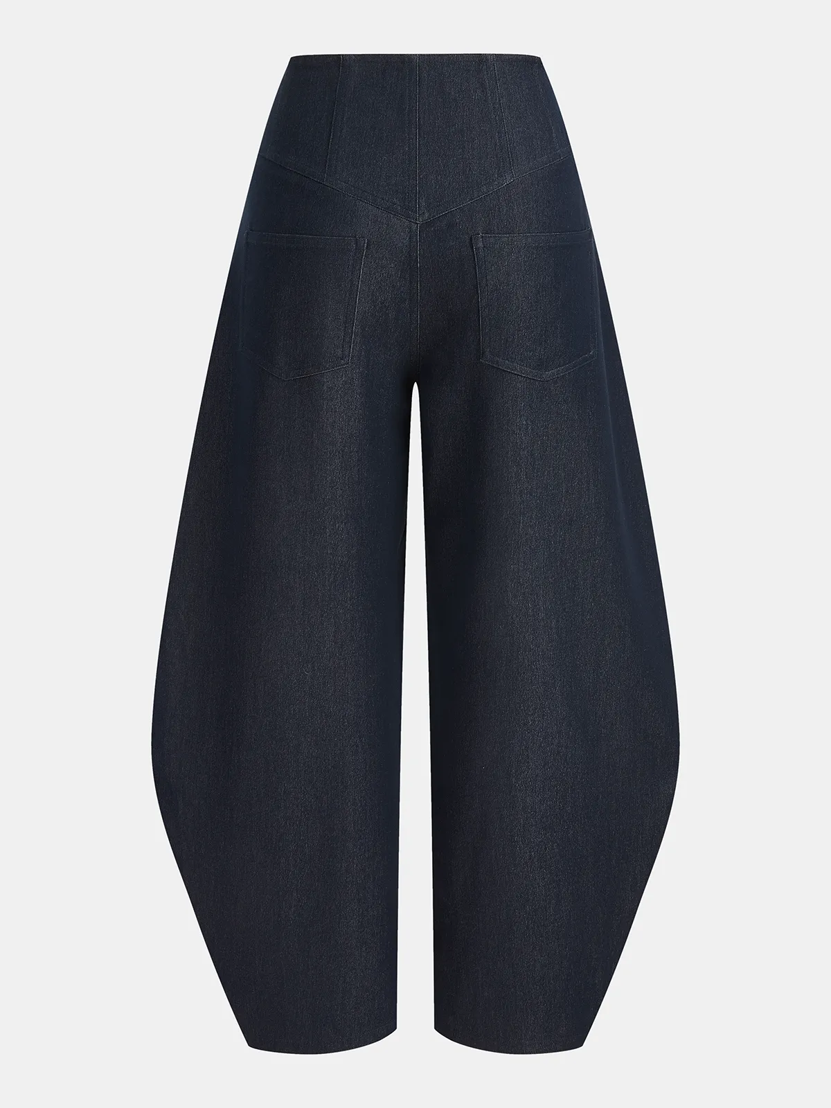 Mid-Waist Buttoned Balloon Pants sold by COMMENSE product image thumbnail 2