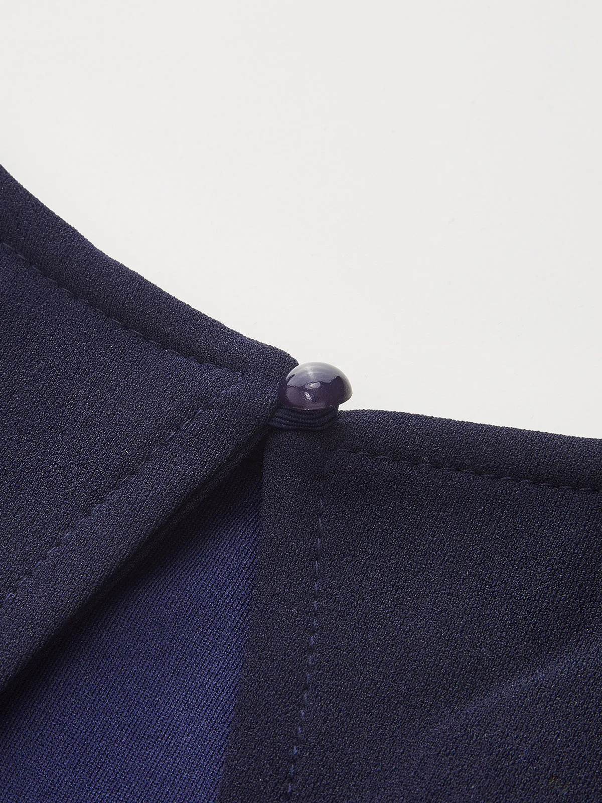 Tie-Waist Short-Sleeve Romper sold by COMMENSE product image thumbnail 4