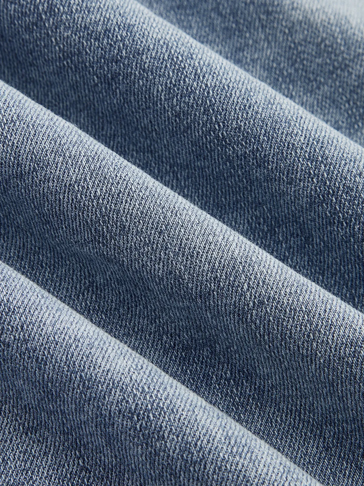 High Waisted Buttoned Flared Denim Skirt sold by COMMENSE product image thumbnail 3