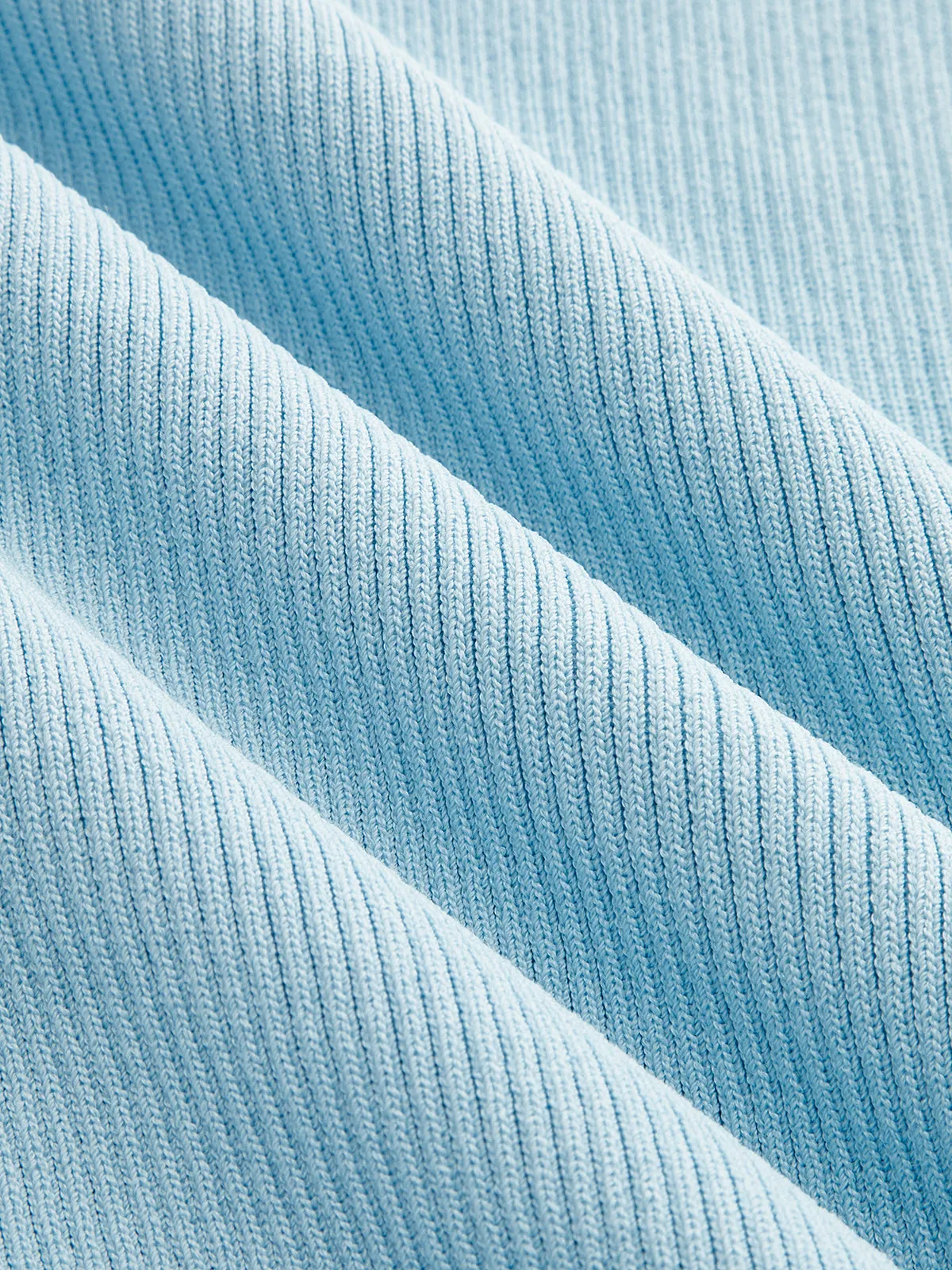 Sleeveless Ruffled Ribbed Knit Top sold by COMMENSE product image thumbnail 3