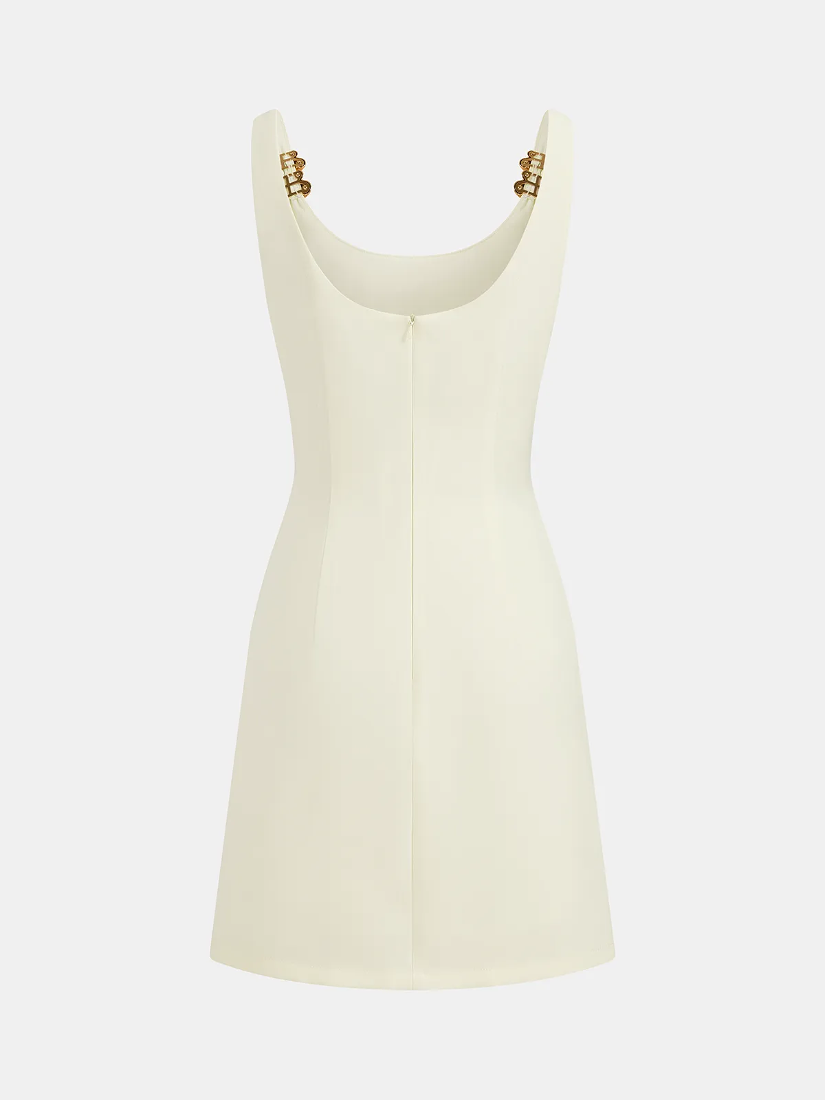 Ring Detail Strappy Bodycon Mini Dress sold by COMMENSE product image thumbnail 3
