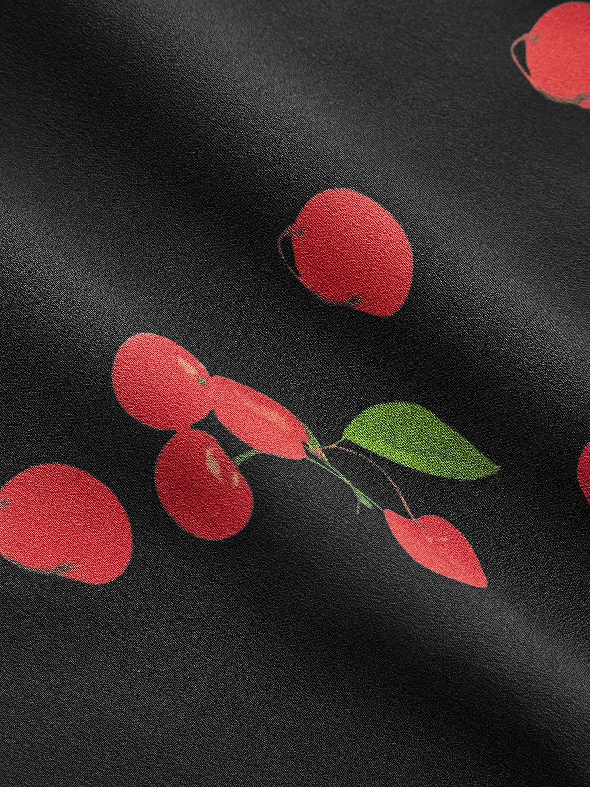 Cherry Print Sleeveless V-Neck Mini Dress sold by COMMENSE product image thumbnail 5