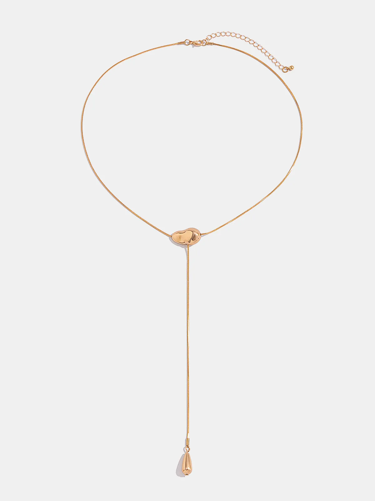 Minimalist Irregular Lariat Necklace sold by COMMENSE product image thumbnail 2