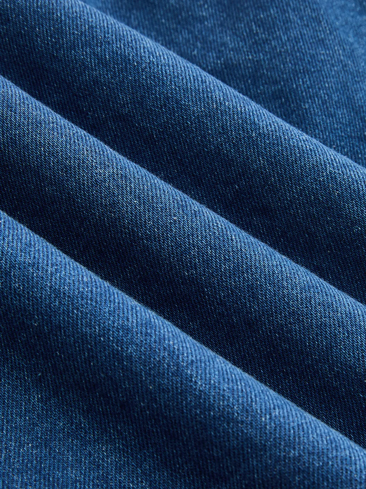 Sleeveless Open Back Denim Mini Dress sold by COMMENSE product image thumbnail 4