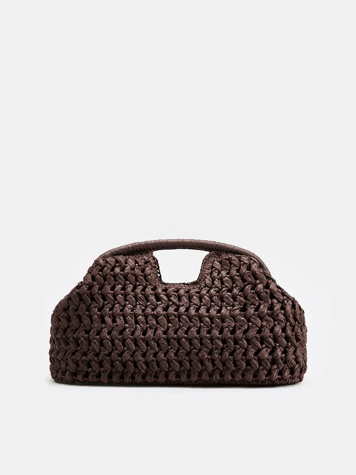 Straw Woven Cloud Clutch Bag sold by COMMENSE product image thumbnail 2