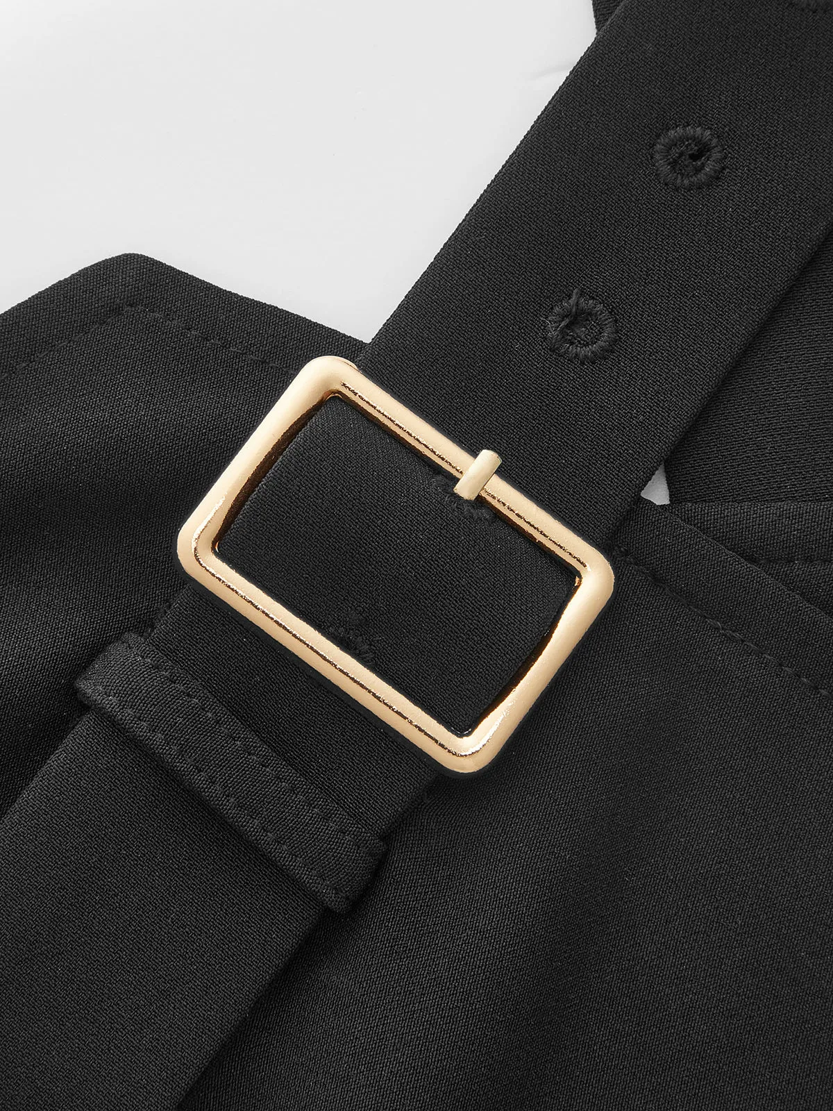 Buckle Detail Crisscross Halter Top sold by COMMENSE product image thumbnail 3