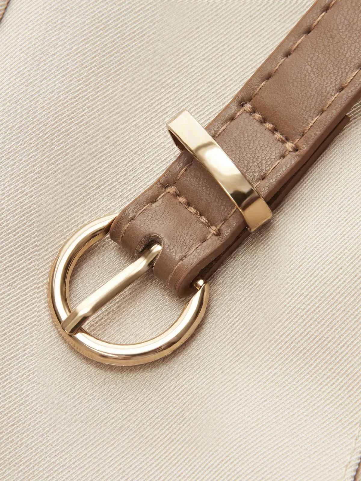 Sleeveless Blazer Style Belted Romper sold by COMMENSE product image thumbnail 4