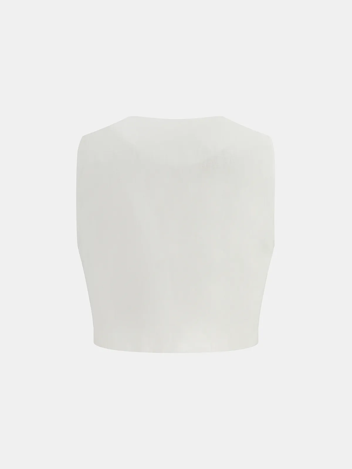 Cotton Linen Scallop Trim Vest & Skirt Set sold by COMMENSE product image thumbnail 4