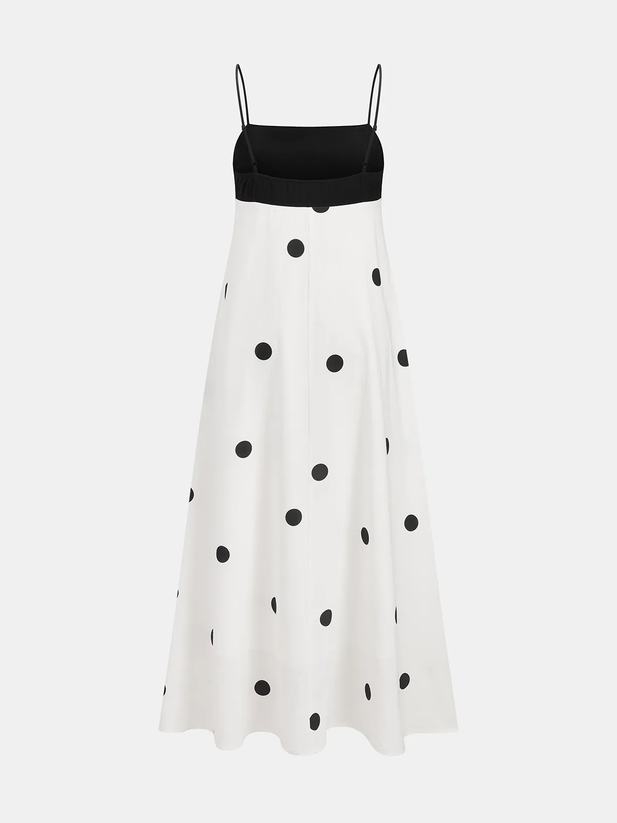 Polka Dot Color-Block Cami Dress sold by COMMENSE product image thumbnail 2